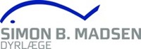 Logo for dyrlæge Simon B. Madsen